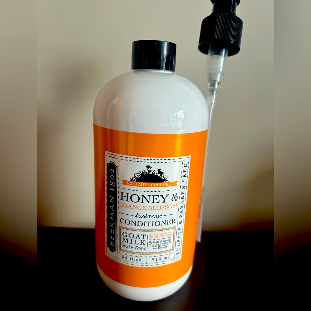 New Beekman 1802 Goat Milk hair Conditioner Honey Orange JUMBO 24 ounce